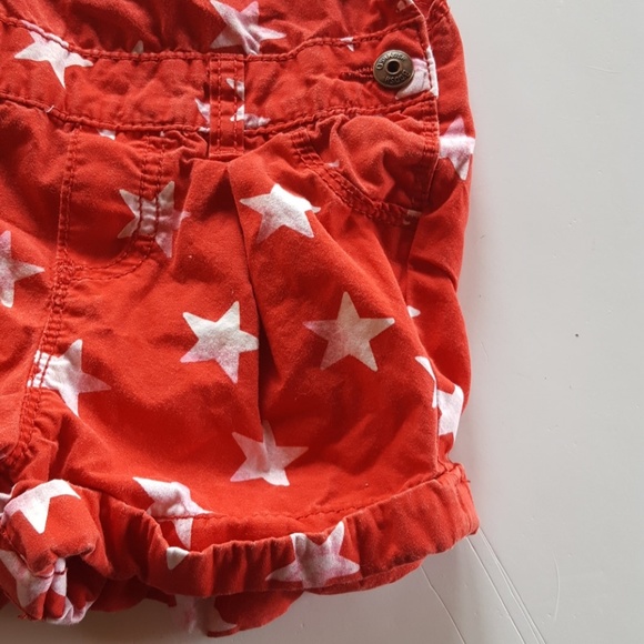 ☆☆ 3 for $ 21 Oshkosh Bgosh red /white girls stars - Picture 3 of 5